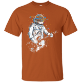 T-Shirts Texas Orange / S Space Guitar T-Shirt
