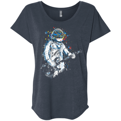 Space Guitar Triblend Dolman Sleeve