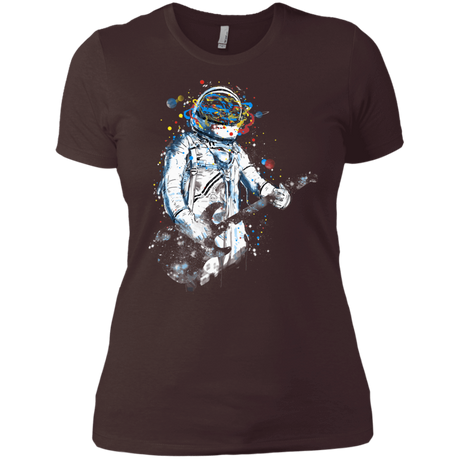 T-Shirts Dark Chocolate / X-Small Space Guitar Women's Premium T-Shirt