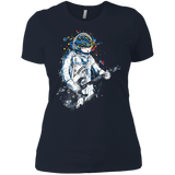 T-Shirts Midnight Navy / X-Small Space Guitar Women's Premium T-Shirt