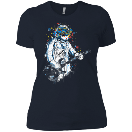 T-Shirts Midnight Navy / X-Small Space Guitar Women's Premium T-Shirt