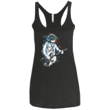Space Guitar Women's Triblend Racerback Tank