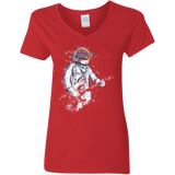 Space Guitar Women's V-Neck T-Shirt