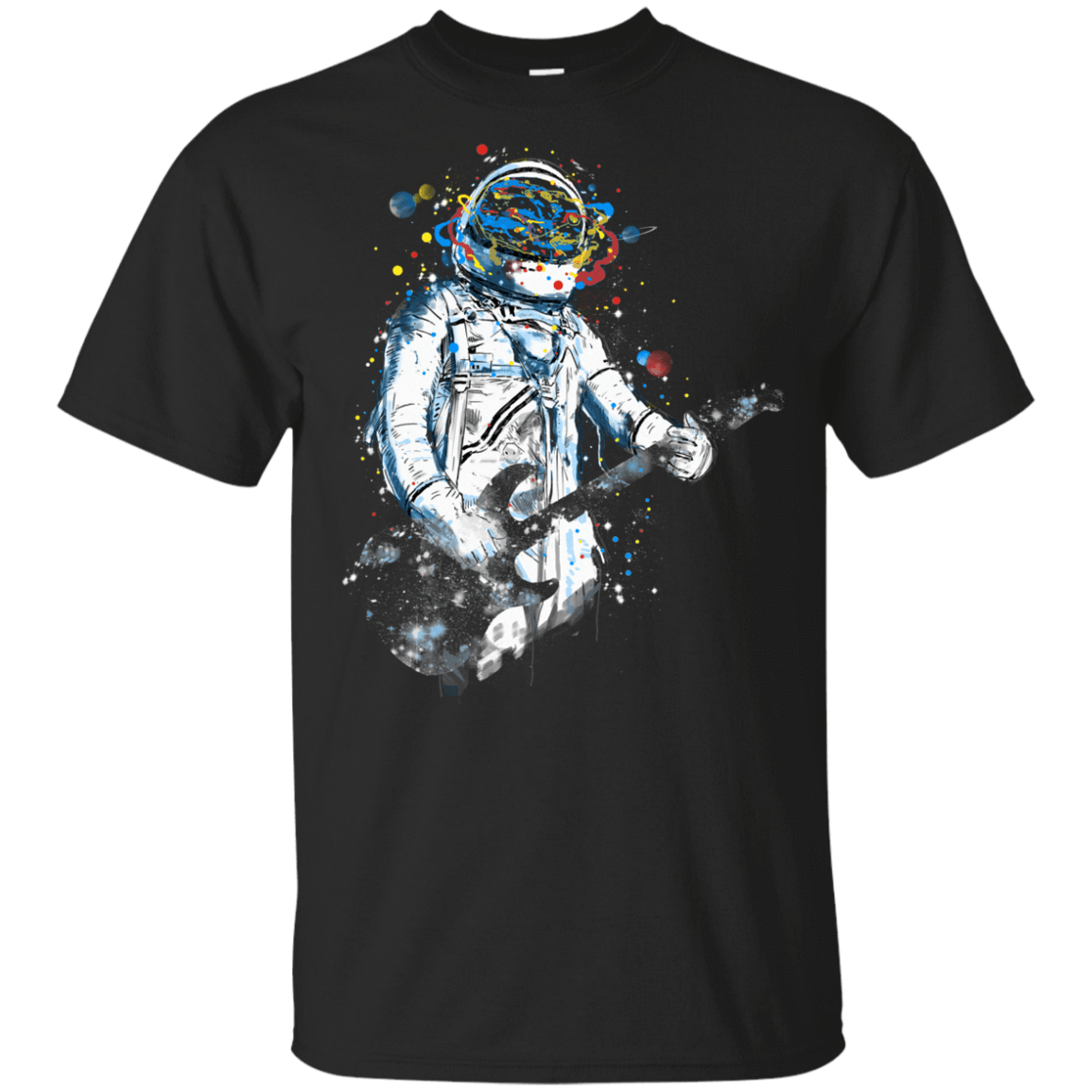T-Shirts Black / YXS Space Guitar Youth T-Shirt