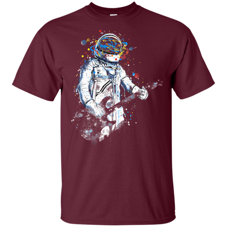 T-Shirts Maroon / YXS Space Guitar Youth T-Shirt