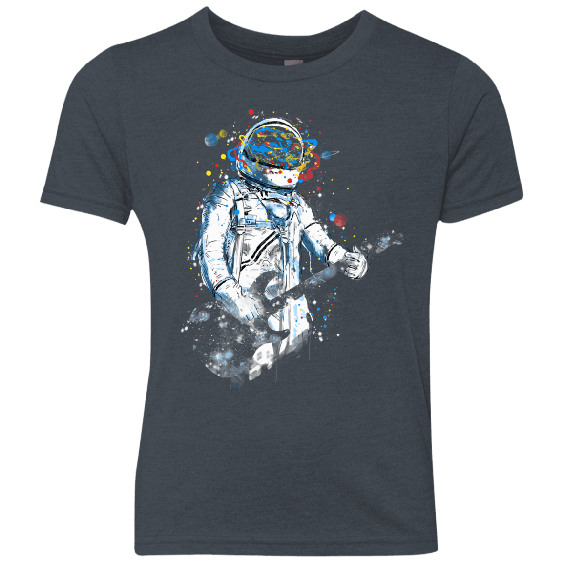 Space Guitar Youth Triblend T-Shirt