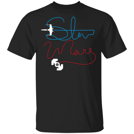 T-Shirts Black / S Space Handwriting T-Shirt