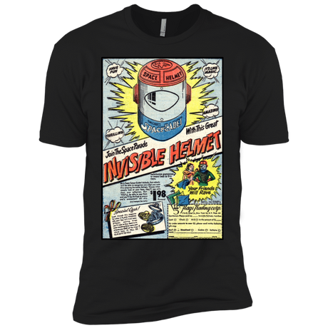 T-Shirts Black / YXS Space Helmet Boys Premium T-Shirt