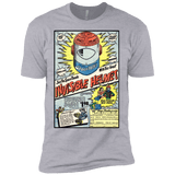 T-Shirts Heather Grey / YXS Space Helmet Boys Premium T-Shirt