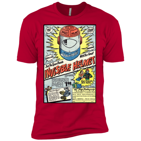 T-Shirts Red / YXS Space Helmet Boys Premium T-Shirt