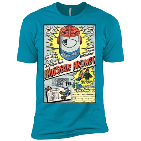 T-Shirts Turquoise / YXS Space Helmet Boys Premium T-Shirt