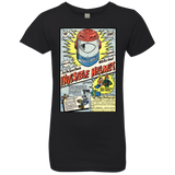 T-Shirts Black / YXS Space Helmet Girls Premium T-Shirt