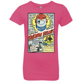 T-Shirts Hot Pink / YXS Space Helmet Girls Premium T-Shirt