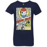 T-Shirts Midnight Navy / YXS Space Helmet Girls Premium T-Shirt