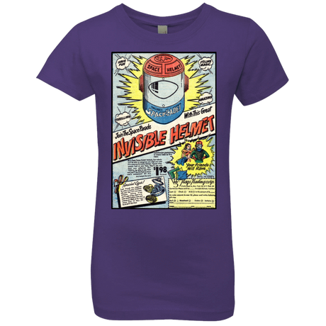 T-Shirts Purple Rush / YXS Space Helmet Girls Premium T-Shirt