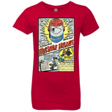 T-Shirts Red / YXS Space Helmet Girls Premium T-Shirt