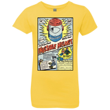T-Shirts Vibrant Yellow / YXS Space Helmet Girls Premium T-Shirt