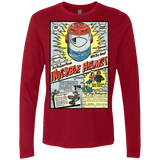 T-Shirts Cardinal / Small Space Helmet Men's Premium Long Sleeve