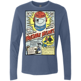 T-Shirts Indigo / Small Space Helmet Men's Premium Long Sleeve