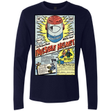 T-Shirts Midnight Navy / Small Space Helmet Men's Premium Long Sleeve