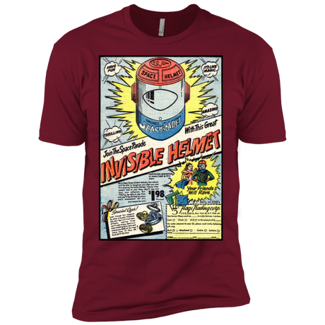 T-Shirts Cardinal / X-Small Space Helmet Men's Premium T-Shirt
