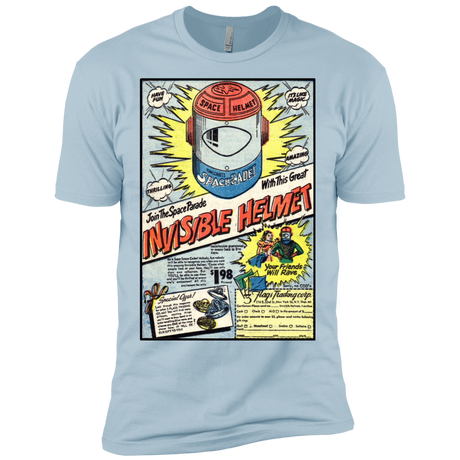 T-Shirts Light Blue / X-Small Space Helmet Men's Premium T-Shirt