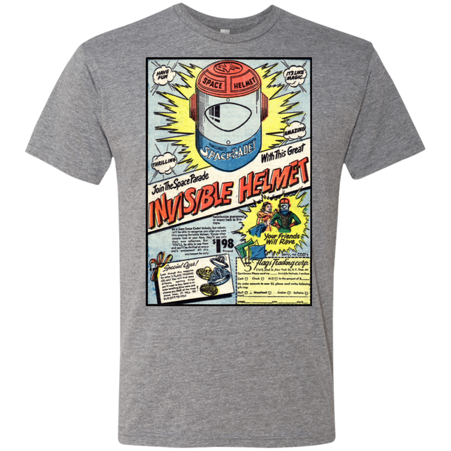 T-Shirts Premium Heather / Small Space Helmet Men's Triblend T-Shirt
