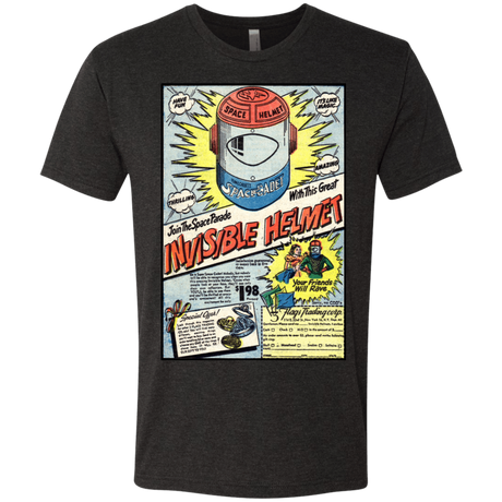 T-Shirts Vintage Black / Small Space Helmet Men's Triblend T-Shirt