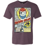 T-Shirts Vintage Purple / Small Space Helmet Men's Triblend T-Shirt