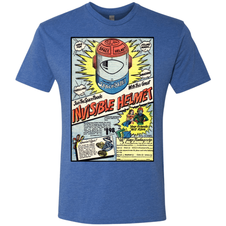 T-Shirts Vintage Royal / Small Space Helmet Men's Triblend T-Shirt