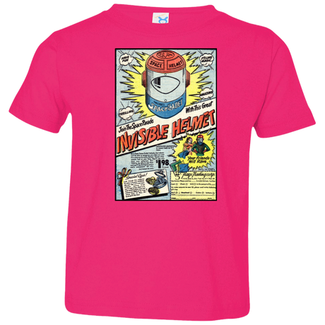 T-Shirts Hot Pink / 2T Space Helmet Toddler Premium T-Shirt