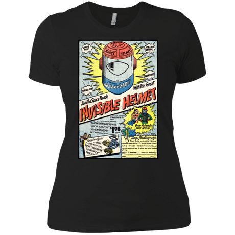 T-Shirts Black / X-Small Space Helmet Women's Premium T-Shirt