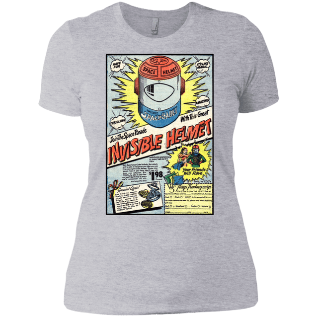 T-Shirts Heather Grey / X-Small Space Helmet Women's Premium T-Shirt