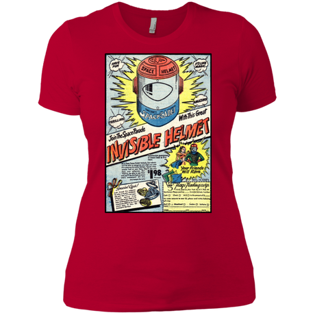 T-Shirts Red / X-Small Space Helmet Women's Premium T-Shirt