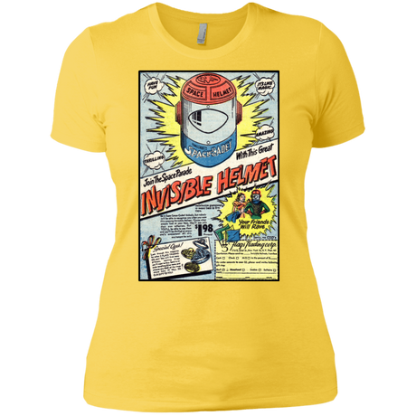 T-Shirts Vibrant Yellow / X-Small Space Helmet Women's Premium T-Shirt