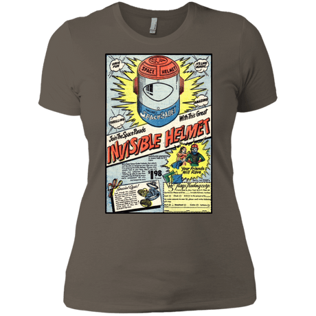 T-Shirts Warm Grey / X-Small Space Helmet Women's Premium T-Shirt