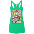T-Shirts Envy / X-Small Space Helmet Women's Triblend Racerback Tank