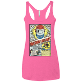 T-Shirts Vintage Pink / X-Small Space Helmet Women's Triblend Racerback Tank