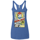 T-Shirts Vintage Royal / X-Small Space Helmet Women's Triblend Racerback Tank