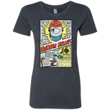 T-Shirts Vintage Navy / Small Space Helmet Women's Triblend T-Shirt