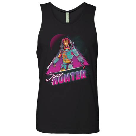 T-Shirts Black / Small Space Hunter Men's Premium Tank Top