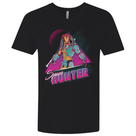 T-Shirts Black / X-Small Space Hunter Men's Premium V-Neck