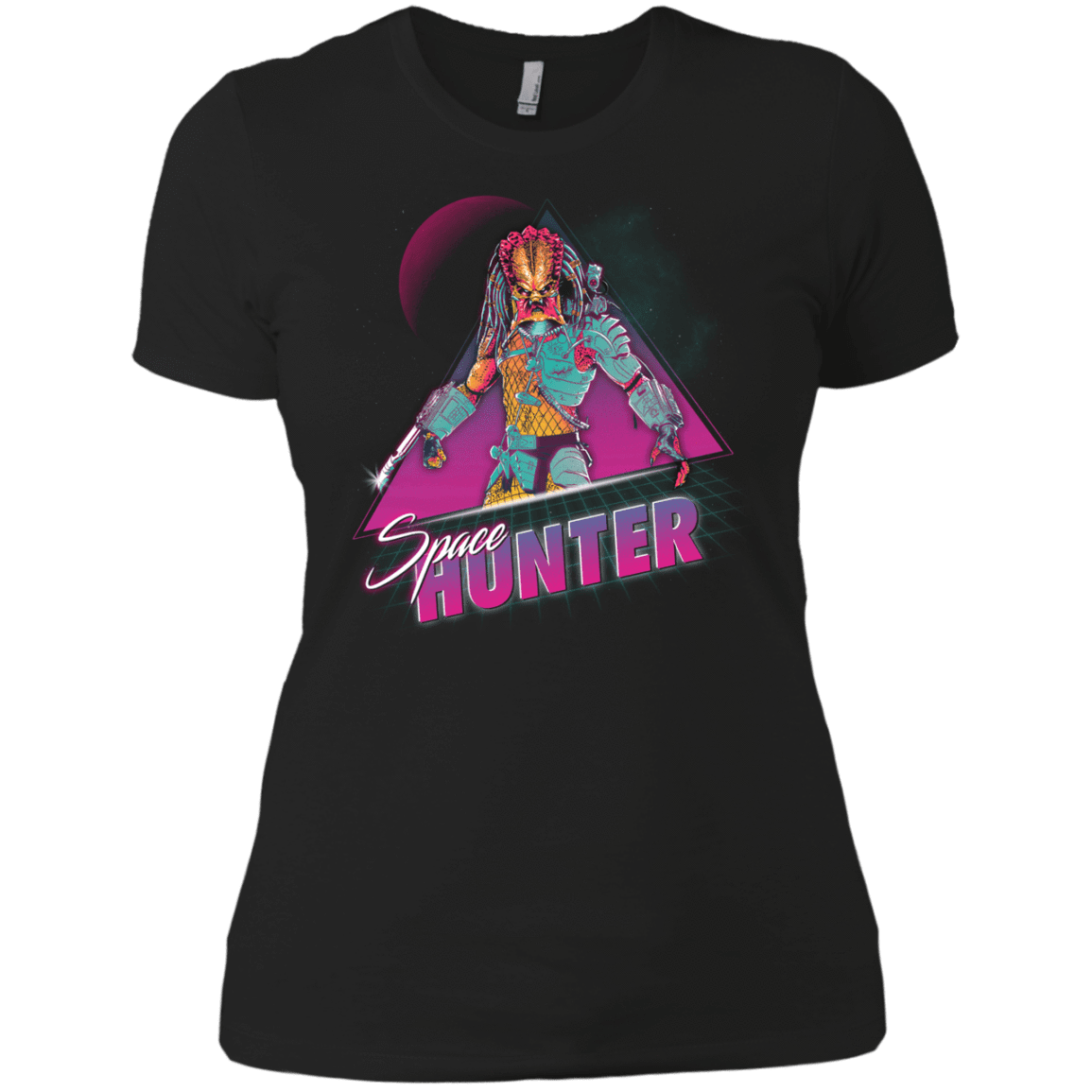 T-Shirts Black / X-Small Space Hunter Women's Premium T-Shirt