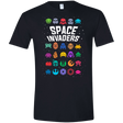 T-Shirts Black / X-Small Space Invaders Men's Semi-Fitted Softstyle