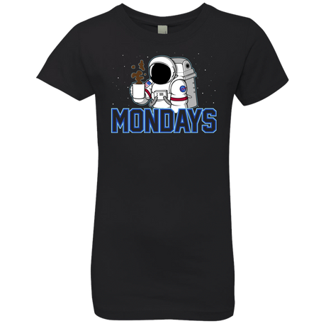 T-Shirts Black / YXS Space Mondays Girls Premium T-Shirt