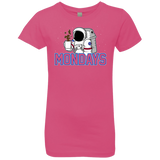 T-Shirts Hot Pink / YXS Space Mondays Girls Premium T-Shirt