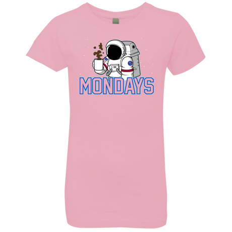 T-Shirts Light Pink / YXS Space Mondays Girls Premium T-Shirt