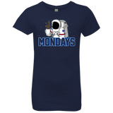 T-Shirts Midnight Navy / YXS Space Mondays Girls Premium T-Shirt