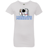 T-Shirts White / YXS Space Mondays Girls Premium T-Shirt