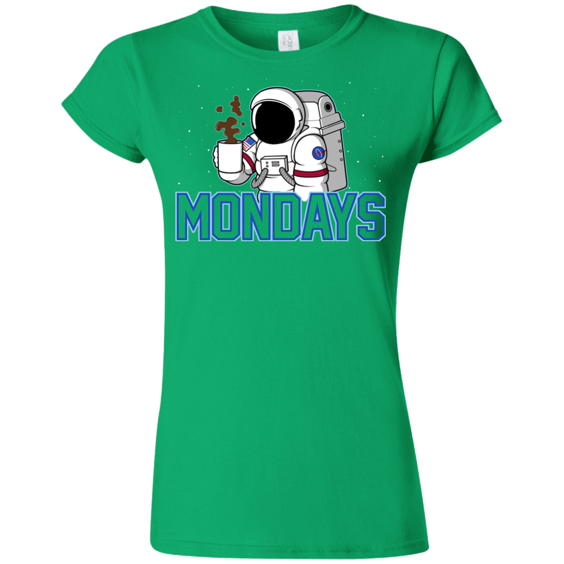 T-Shirts Irish Green / S Space Mondays Junior Slimmer-Fit T-Shirt